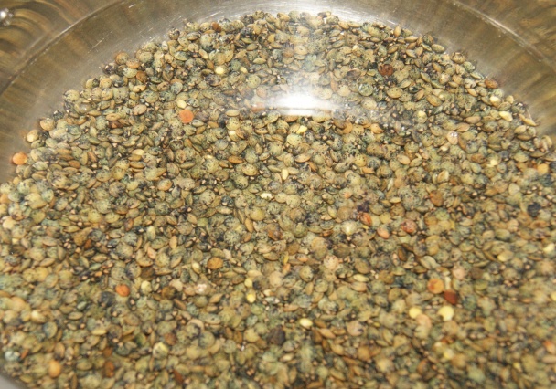 Taštičky so špenátom, hubami a šošovicou (fotorecept) - obrázok 1