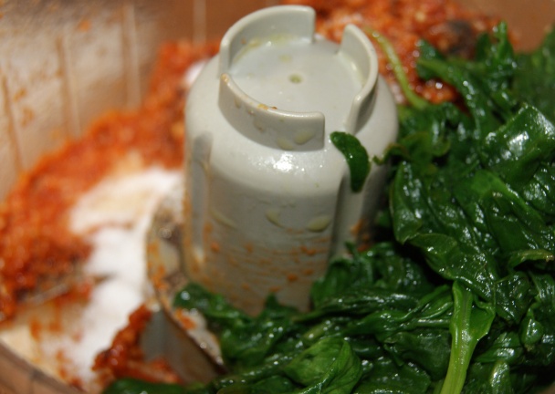 Lístkové špirálky so sušenými paradajkami, špenátom a mandľami (fotorecept) - obrázok 6