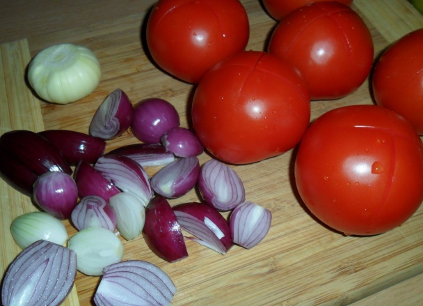 Tekvicové kocky s fazuľkou a cícerom (fotorecept) - obrázok 2