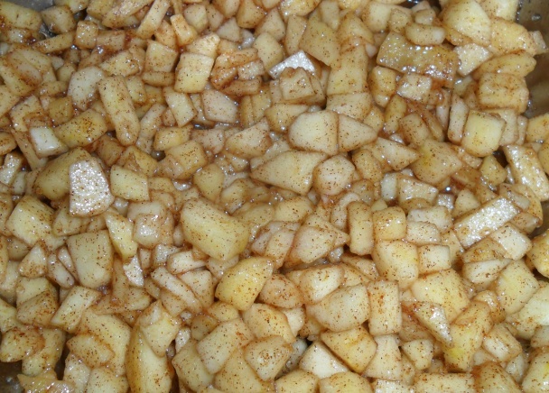 Jablkové koláčiky s vanilkovo - karamelovým krémom (fotorecept) - obrázok 13