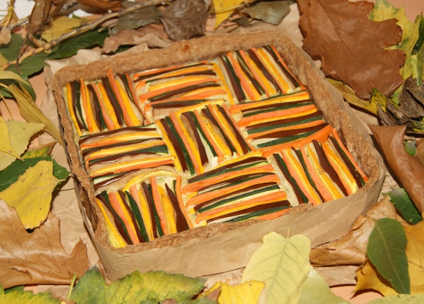 Pestrý zeleninový koláč (fotorecept) - obrázok 13