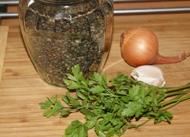 Šošovicovo - hubové karbonátky so špenátom (fotorecept) - obrázok 1