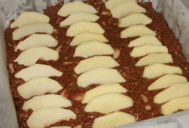 Kakaovo - jablkový koláč (fotorecept) - obrázok 6