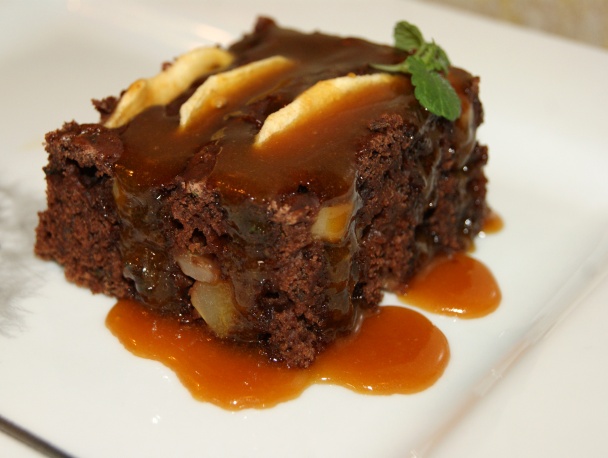 Kakaovo - jablkový koláč (fotorecept) - obrázok 8