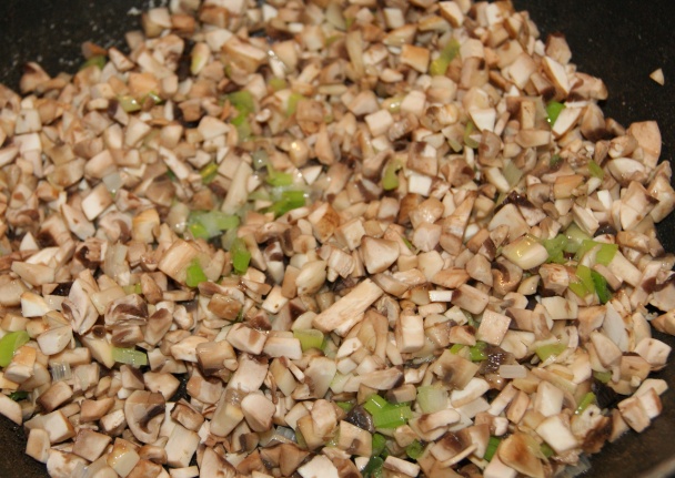 Tekvicový prívarok so zemiakovo - hubovými plackami (fotorecept) - obrázok 3