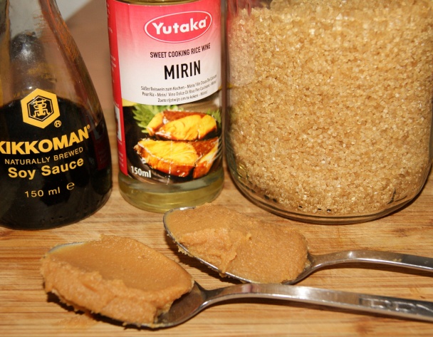 Baklažán, miso a hrachové výhonky (fotorecept) - obrázok 3