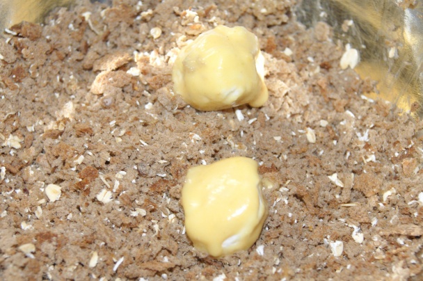 Brokolicový krém a chlebové guľky plnené kokosovým mliekom (fotorecept) - obrázok 4