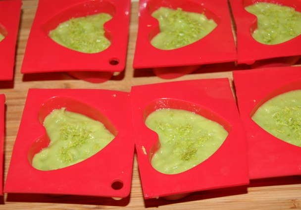 Limetkovo - avokádové srdiečka (fotorecept) - obrázok 5