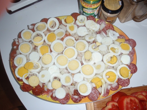 Letná obložená misa - obrázok 2