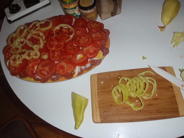 Letná obložená misa - obrázok 3