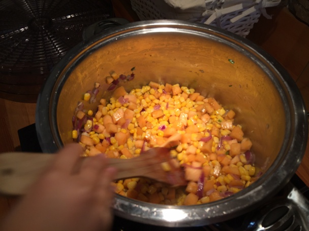 Kukuričný krém s tuniakom a kuriatkami (fotorecept) - obrázok 2