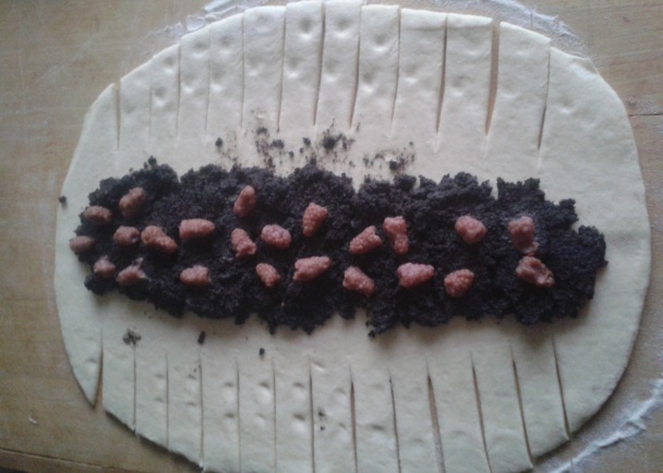 Pletený makový koláč s višňami (fotorecept) - obrázok 2