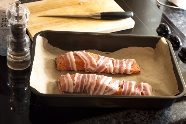 Losos s teplým šošovicovým šalátom (fotorecept) - obrázok 2