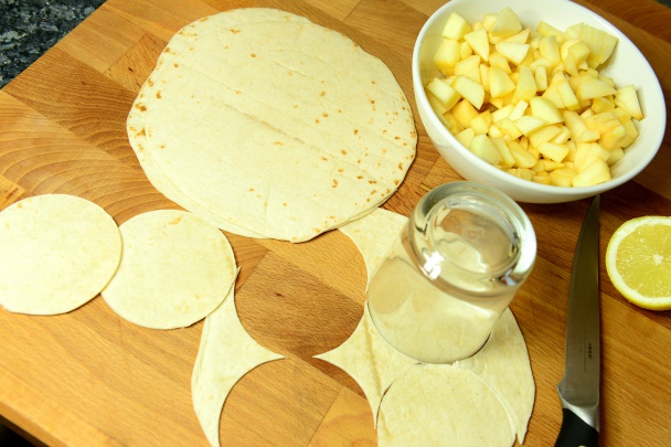 Jablkové tacos (fotorecept) - obrázok 1