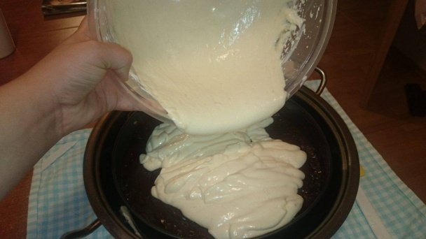 Browncheese s malinovým coulis (fotorecept) - obrázok 5