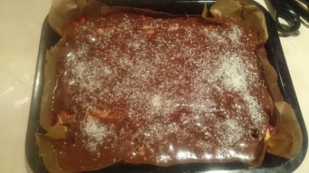 Katkina hrnčeková bublanina s čokoládou (fotorecept) - obrázok 5