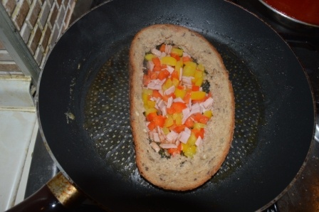 Zapekané chlebíky (fotorecept) - obrázok 5