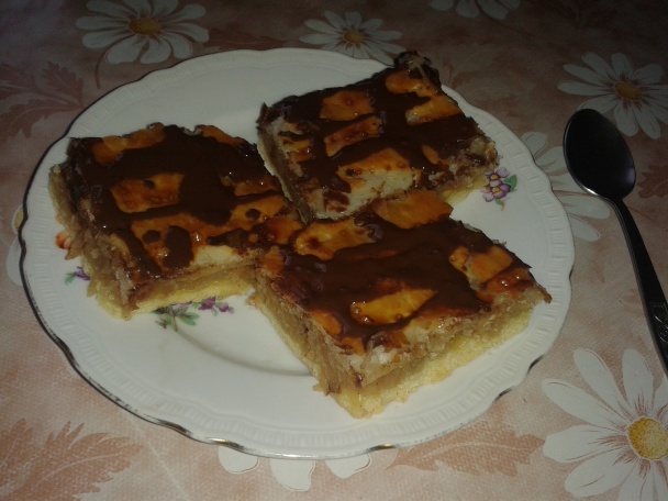 Jablkový koláč s dvojakým cestom (fotorecept) - obrázok 11