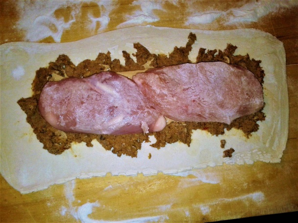 Mäsový závin (fotorecept) - obrázok 1