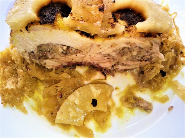 Plnené kuracie prsia na kyslej kapuste (fotorecept) - obrázok 8