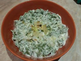 Špaldové špenátové halušky s bryndzou (fotorecept) - obrázok 3
