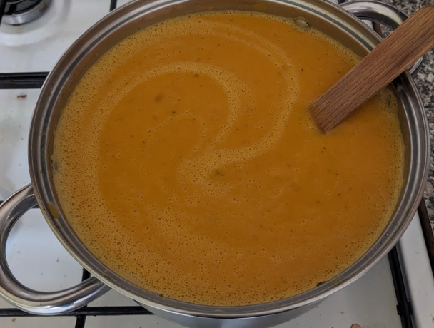 Hokkaido polievka (fotorecept) - obrázok 5