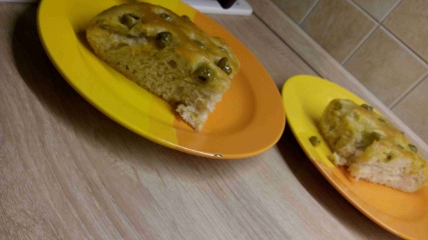 Talianska olivová focaccia - obrázok 3