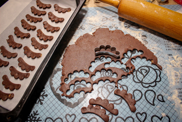 Kakaové drobné pečivo (fotorecept) - obrázok 1