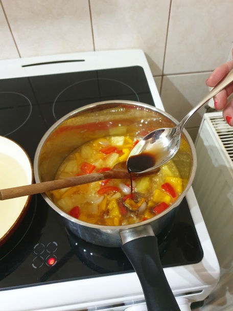 Kura v sladko-kyslej omáčke (Sweet and sour chicken) (fotorecept)  - obrázok 8
