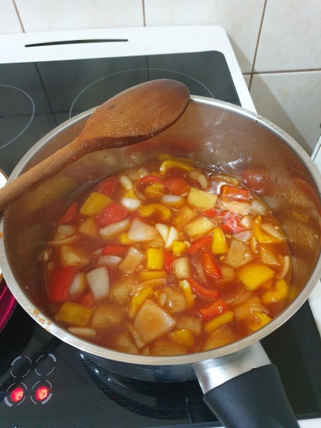 Kura v sladko-kyslej omáčke (Sweet and sour chicken) (fotorecept)  - obrázok 10