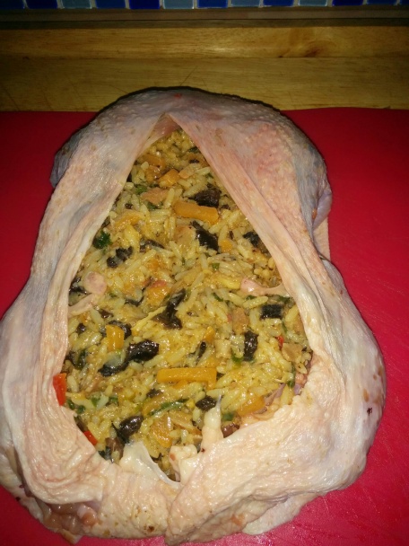 Moje plnené kurča (fotorecept) - obrázok 2