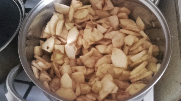 Jablkové rezy s vanilkovým pudingom (fotorecept) - obrázok 4