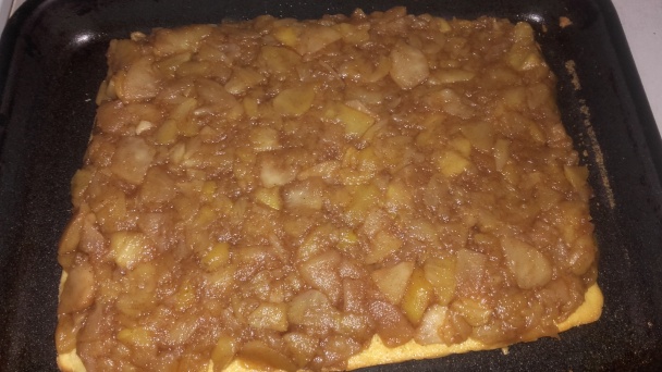 Jablkové rezy s vanilkovým pudingom (fotorecept) - obrázok 3