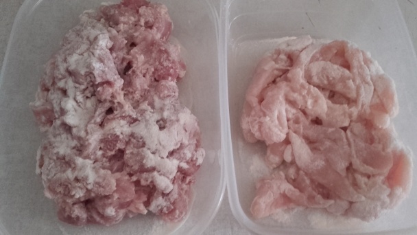 Opité dvojfarebné mäsko s cuketovou čiapočkou (fotorecept) - obrázok 1