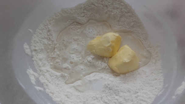 Hráškovo-kukuričné trojuholníčky (fotorecept) - obrázok 1