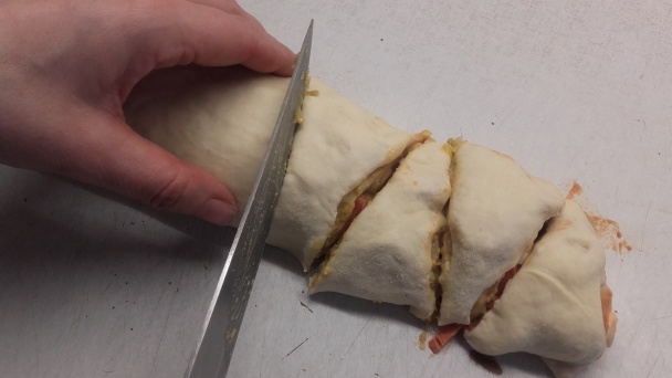 Hráškovo-kukuričné trojuholníčky (fotorecept) - obrázok 7