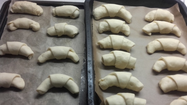 Smotanové plnené rožky (fotorecept) - obrázok 6