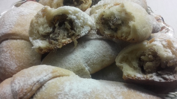 Smotanové plnené rožky (fotorecept) - obrázok 9