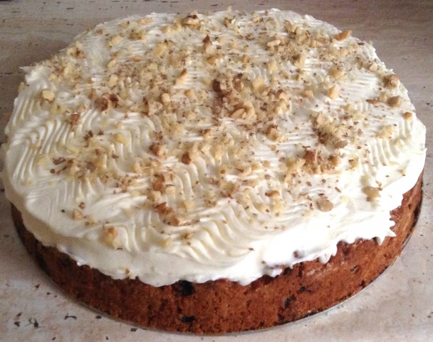 Mrkvový koláčik s bielou čiapkou (fotorecept) - obrázok 7