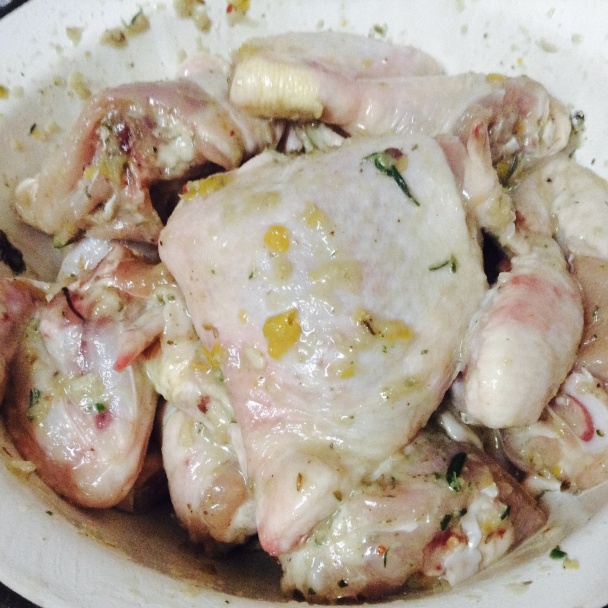 Cesnakovo-bylinkové kura (fotorecept) - obrázok 2