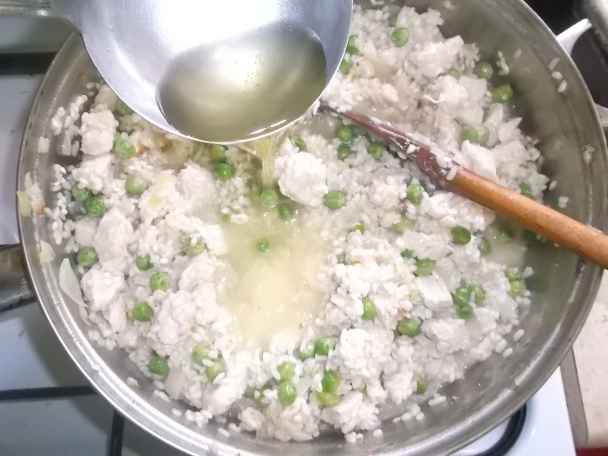 Krémové rizoto s kuracím mäsom a tekvicou (fotorecept) - obrázok 2