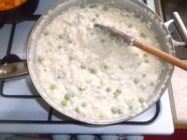 Krémové rizoto s kuracím mäsom a tekvicou (fotorecept) - obrázok 4