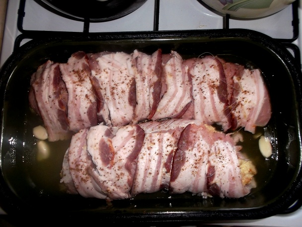 Mäsová roláda so zemiakovou plnkou (fotorecept) - obrázok 5