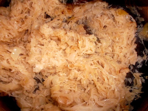 Zemiaky s kyslou kapustou (fotorecept) - obrázok 2