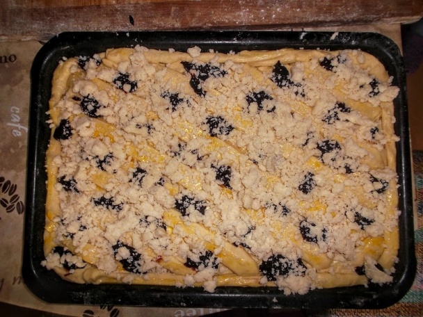 Kysnutý tvarohovo-lekvárový koláč s mrveničkou (fotorecept) - obrázok 8