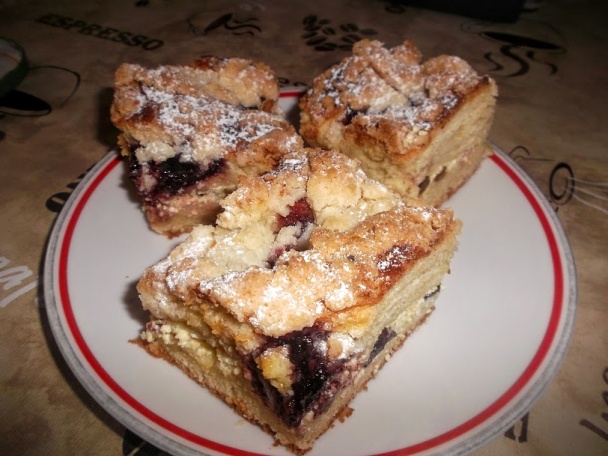 Kysnutý tvarohovo-lekvárový koláč s mrveničkou (fotorecept) - obrázok 10