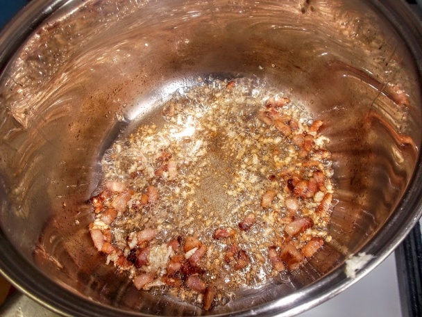 Kvašničkový prívarok s volským okom a varenými zemiakmi (fotorecept) - obrázok 3