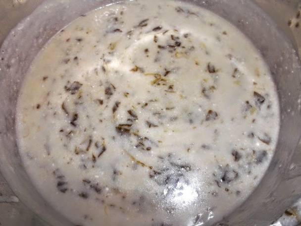 Kvašničkový prívarok s volským okom a varenými zemiakmi (fotorecept) - obrázok 7