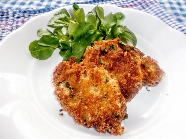 Placky so žihľavou zo zvyšnej zemiakovej kaše (fotorecept) - obrázok 5