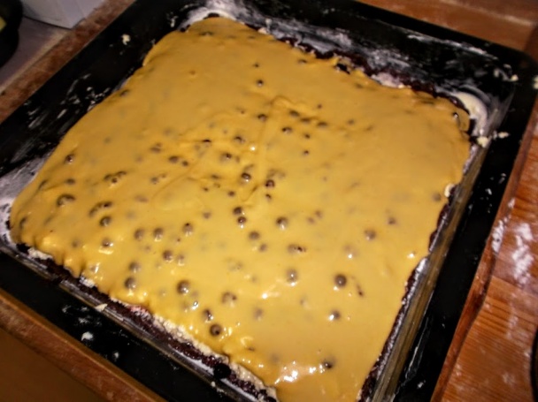 Tvarohovo-ríbezľový koláč s dvojakým cestom (fotorecept) - obrázok 6